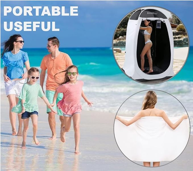 Premium Disposable Bath Towels, Extra Thicker and Larger (55.1” X 27.5"), for Travel Camping Hiking Backpacking, Portable Reusable Quick Dry Pure Cotton 2pcs