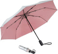 G4Free UPF 50+ UV Protection Large Travel Umbrella 42/46 Inch Auto Open Close Windproof Sun Blocking Umbrella