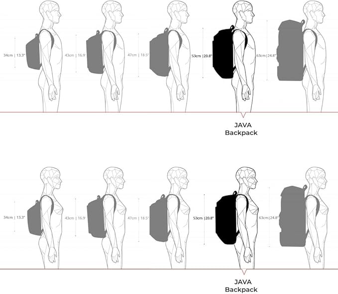 Swissdigital Design Large Travel Backpack for Men & Women,17 Inch Big Laptops Backpack with USB Charging Porert, Carry on Business Anti-thief Computer Backpack With RFID Protection, Black| JAVA