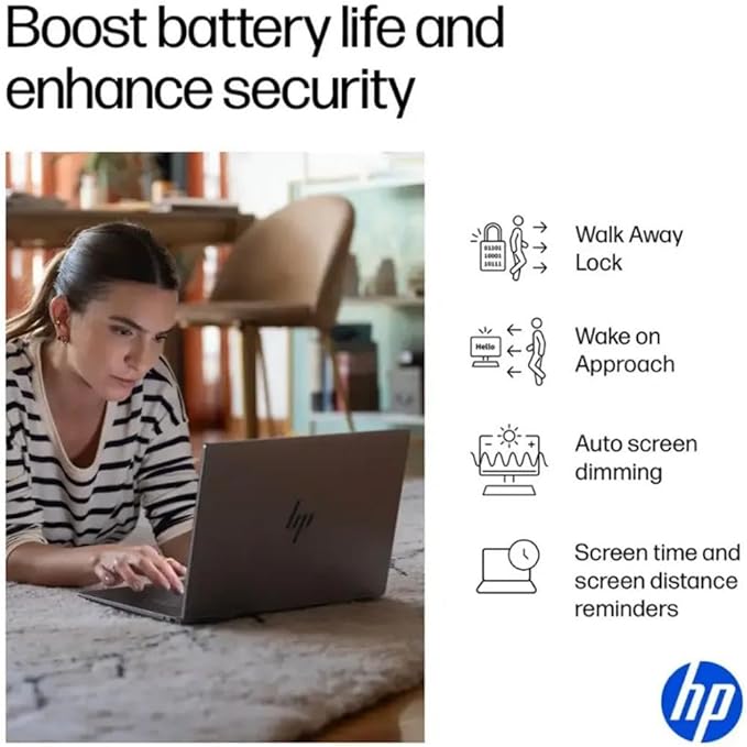 HP OmniBook X Flip 16 2-in-1 Laptop: 16" FHD+ Touchscreen, Intel Core Ultra 7 (NPU 47 Tops), 16GB RAM, 2TB SSD, Intel Arc 140V GPU, Copilot+ PC, Eclipse Gray, W/Pen Accessories, Windows 11