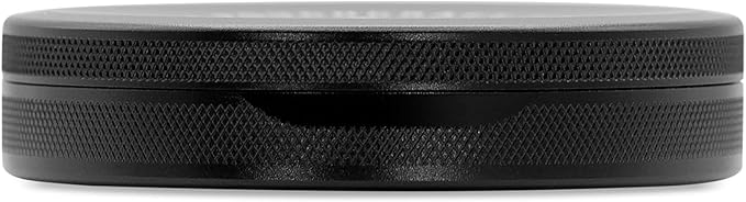 Metal Pouch Can | Metal Container | Slim EDC Pocket Tin | Airtight & Moisture-Resistant | Compact Daily Organizer | Pill Case & Travel Tin | Father’s Day Gift for Dad | (Insignia Ed, Black, Tall)