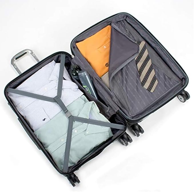 Delsey Luggage Aero 2 Piece Set (21" Carry-On & 25") (Cobalt Blue)