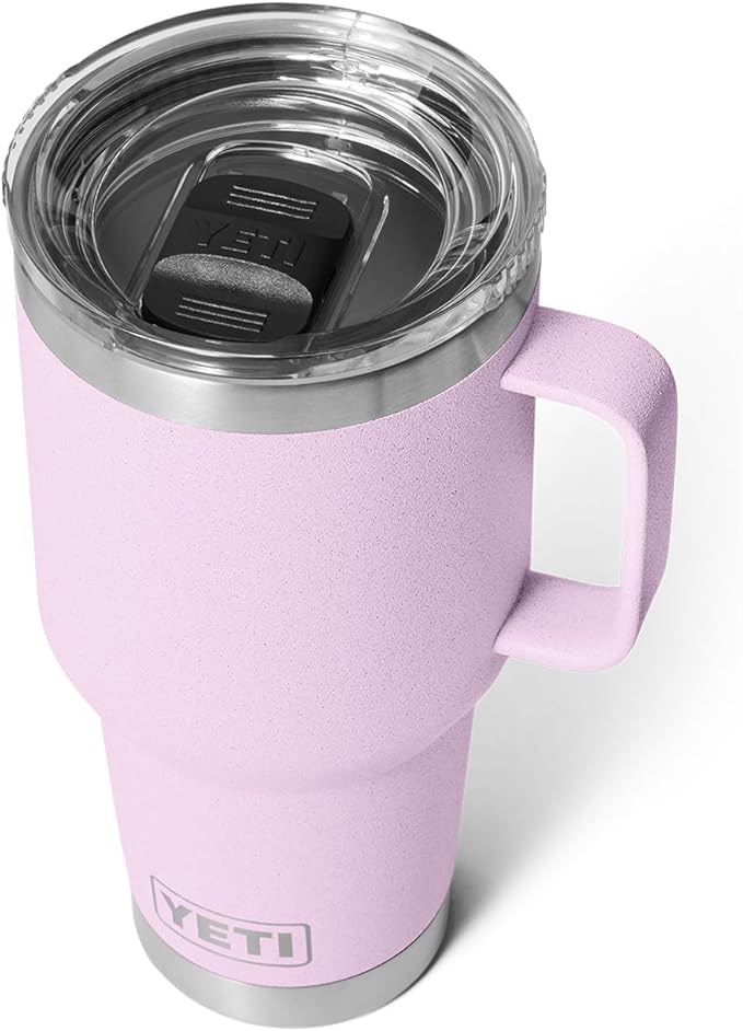 YETI Rambler 30 oz Travel Mug, Stainless Steel, Vacuum Insulated with Stronghold Lid