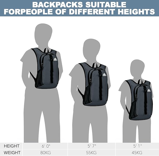 Seektop 15L Small Hiking Backpack for Women Men, Foldable Packable Backpack with Phone Pocket, Lightweight Travel Daypack for Hiking Camping Outdoor (Gray)