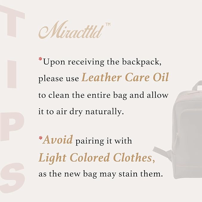 Leather Backpack for Men 15.6" Laptop Backpack 100% Madagascar top-Grain Leather Backpack Dark Brown Medium Size