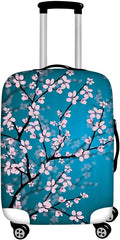 Cherry Blossom Luggage Cover Spandex Cover for 26-29 Inch Travel Suitcase