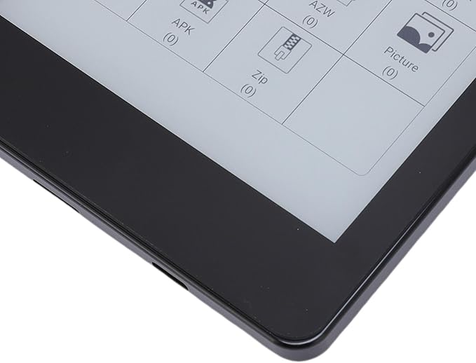 Yoidesu Electronic Book Reader, E Book Reader 6 Inch for Home (Black)