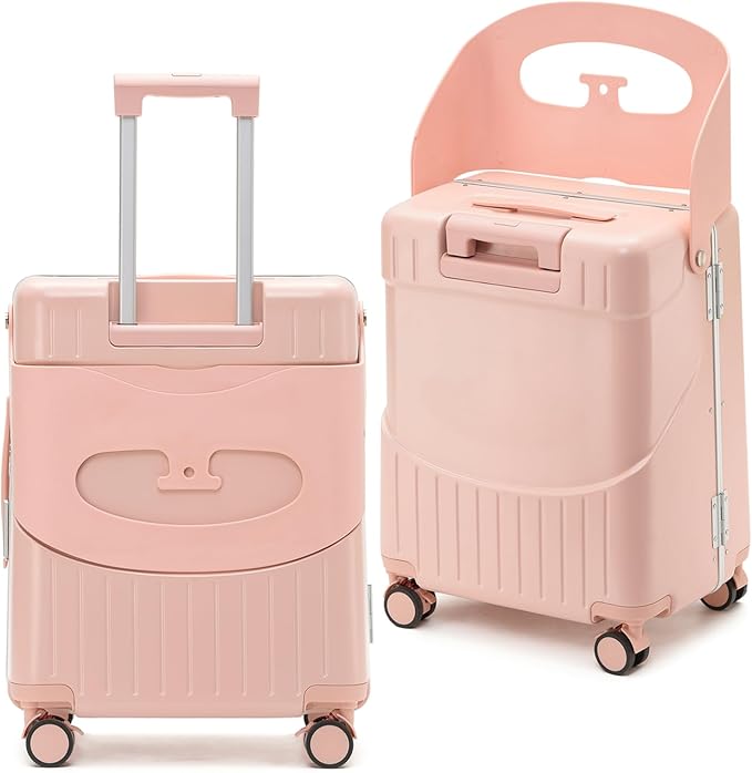 TSA lock carry-on luggage with seat