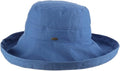 Scala Women's Cotton Hat with Inner Drawstring and Upf 50+ Rating