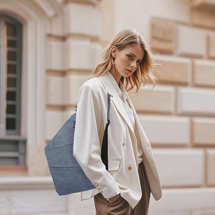 Anti Theft Crossbody Travel Bags for Women Men Cross Body Slim Sling Handbags with S Hook Antitheft