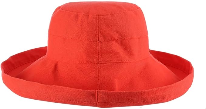 Scala Women's Cotton Hat with Inner Drawstring and Upf 50+ Rating