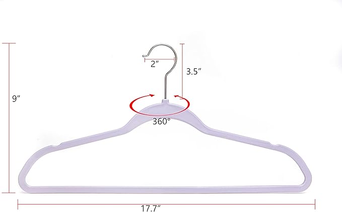 Quality Hangers 160 Pack Non-Velvet Plastic Hangers for Clothes - Heavy Duty Coat Hanger Set - Space-Saving Closet Hangers with Chrome Swivel Hook, Functional Non-Flocked Hangers - Cream White