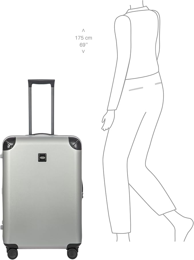 Bric's Amalfi 27" Spinner Luggage Lightweight Expandable Suitcase