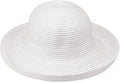 Wallaroo Hat Company Women’s Sydney Sun Hat - UPF 30+ Sun Protection, Packable, Adjustable, Medium - Beach, Travel, Wide Brim