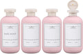ASEVAT 10oz 4pack Refillable Travel Shampoo and Conditioner Bottles, Travel Size containers, Travel Bottle for toiletries, Squeeze Bottles with Flip Cap, Empty Plastic Leak Proof Travel Bottles