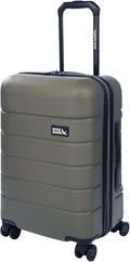 Eddie Bauer Glacier Carry-On 22" Luggage | Hardside | Spinner Wheels | Expandable | Lightweight | Travel Essentials - Sprig Green