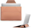 MOFT Laptop Carry Sleeve, 2-in-1 Laptop Bag & Stand for 13" MacBook Air/Pro & Dell/HP/Lenovo/Asus, Stylish Slim Computer Sleeve Bag with Expandable Storage for Computer Accessories, Class Nude