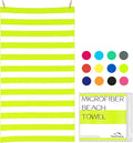 Your Choice Microfiber Quick Dry Sand-Free Beach Towel for Adults & Kids (67x35 Inch, 60x30 Inch) - Oversized, Compact, Lightweight, Absorben