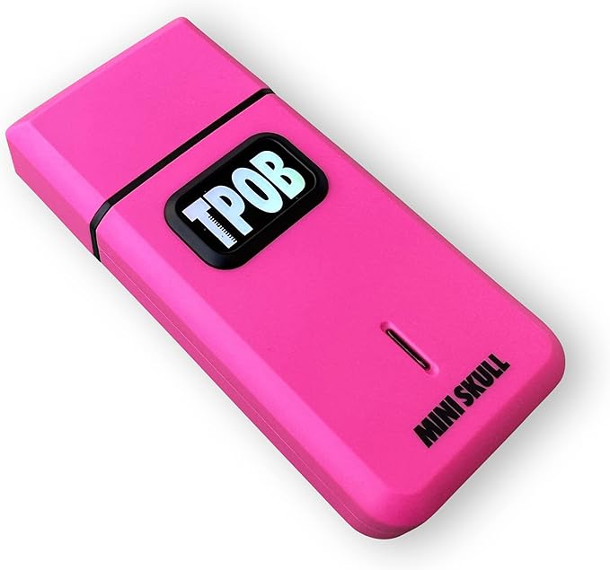 TPOB Mini Skull Single Shaver Compact Design That can fit in Your Pocket with a Turbo Charged Motor, Perfect for Both Professional and at-Home use (Candy)