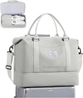 Travel Duffel Bag, Sports Tote Gym Bag, Shoulder Weekender Overnight Bag for Women
