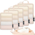 BAGAIL 6 Set Ultralight Compression Packing Cubes Packing Organizer for Travel Accessories Luggage Suitcase Backpack