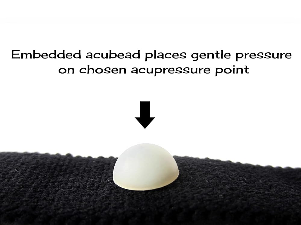 Motion Sickness Relief Acupressure Wristbands for Kids and Adults – Waterproof, Slip-On, Nausea Relief, Motion Sickness, Travel (2 Pack) (Purple, Large 8)