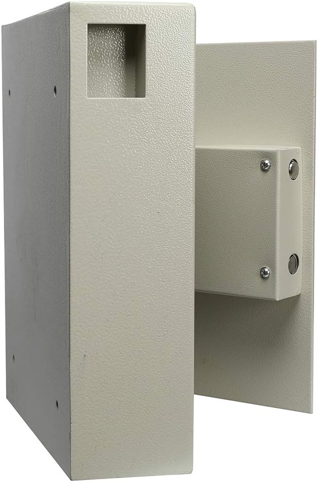 KYODOLED Electronic 40 Key Cabinet Wall Mount,Digital Key Safe Lock Box,Large Security Lockbox for House Key,Heavy Duty Combination Lock Storage,14.37'' X 11.8'' X3.93''(White,40 Keys)