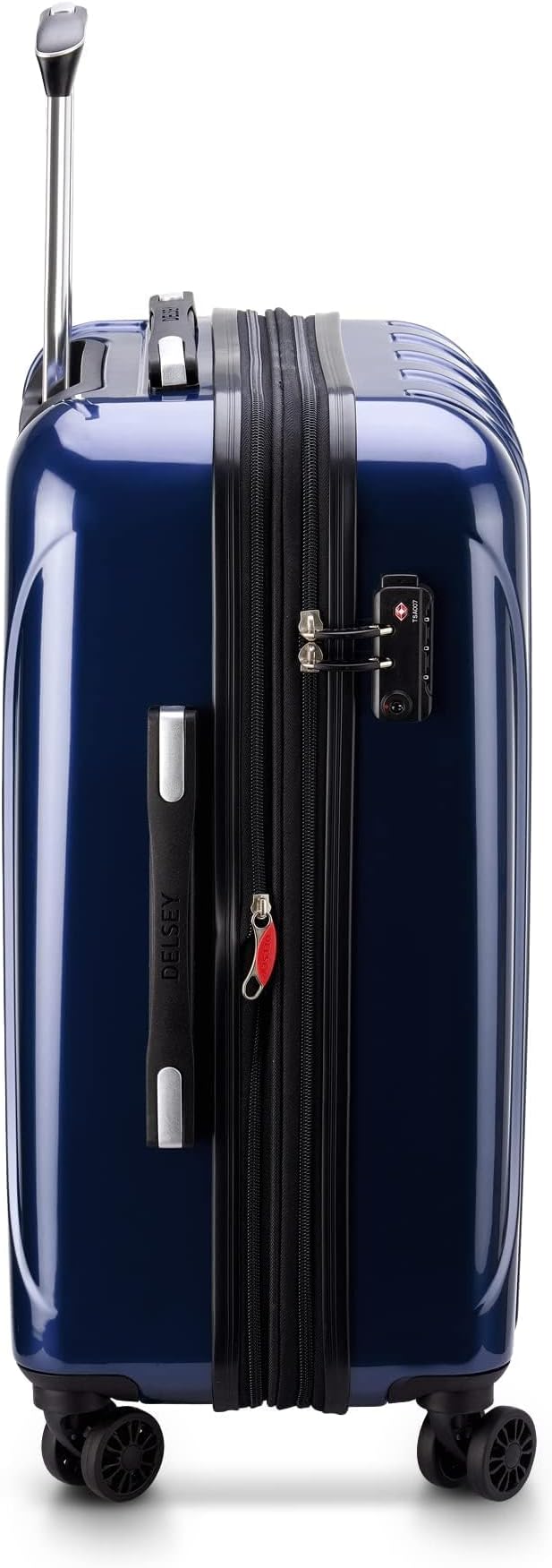 Delsey Luggage Aero 2 Piece Set (21" Carry-On & 25") (Cobalt Blue)