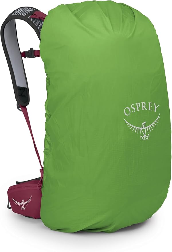 Osprey Hikelite 28L Unisex Hiking Backpack, Chameleon/Black, M/L