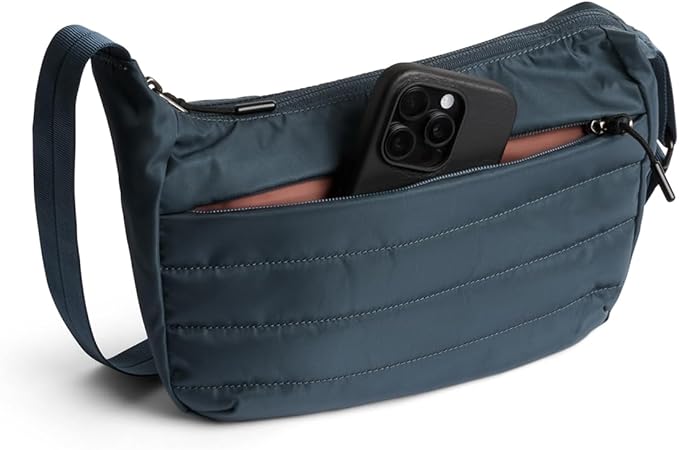 Bellroy Laneway Crescent Bag (everyday 2.5 liter mini crossbody bag with plenty of pockets and adjustable strap)' - BlueSteel