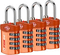 Forge Travel Lock,TSA Approved Luggage Locks for Air Travel, Gym Lockers, School Lockers, Pelican Cases, Gun Case, Easy Read Dials, Durable Alloy Body