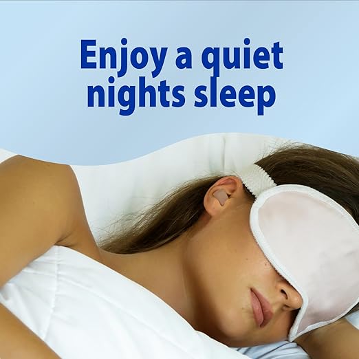 ThereCare Soft Foam Earplugs | 30 dB Noise Reduction | Slim-Fit | 50 Pairs Per Jar | Latex-Free | Sleep, Work, Travel, Recreation Uses