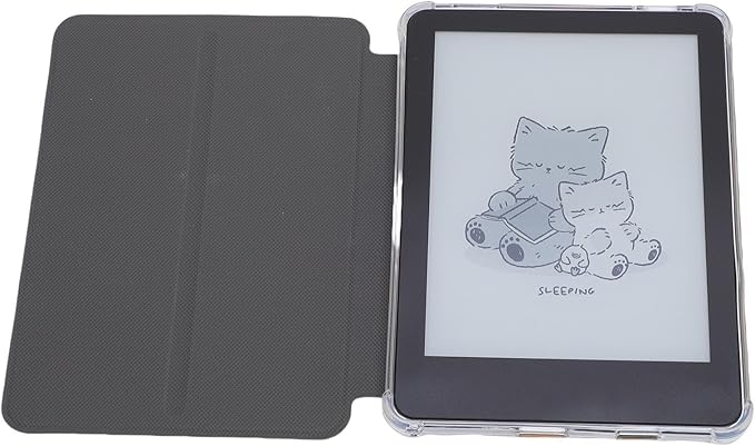 Yoidesu Electronic Book Reader, E Book Reader 6 Inch for Home (Black)