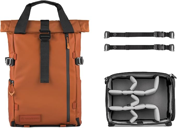 WANDRD All New PRVKE 31L V4: Camera Backpack and Photography Bundle - Weatherproof Travel and Photography Backpack, Bundle Includes 31L Bag, Camera Cube, Waist Straps, and Accessory Straps