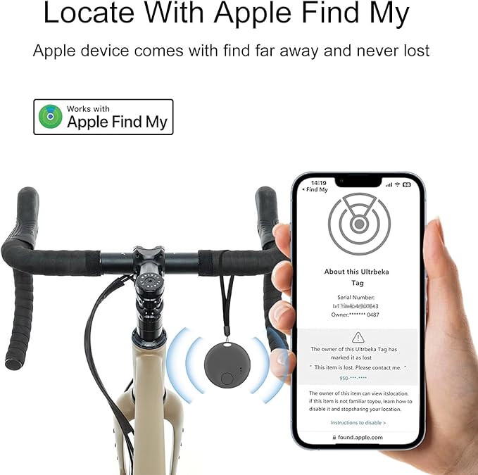 Air Tracker-4Pack,Smart Bluetooth Tracker,Item Finder Work with Apple Find My (iOS only),Luggage Tracker,Keys Finder Wallet,Bags,Pets, Locator Tracking Device for Home Outdoor Tracking Device