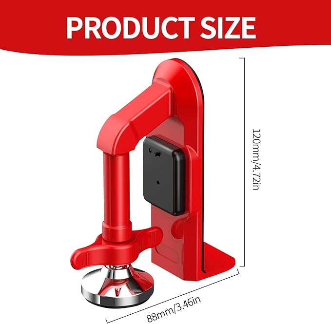 Portable Alarm Door Stopper, Security Travel Anti-Theft Blocker for Hotel Room Apartment Safety, Bottom of Floor Stoppers
