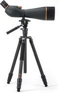 Fotopro 25-75x100 Spotting Scope for Bird Watching, X-Go Max E 2 Carbon Fiber Travel Tripod, Compact and Lightweight for Wildlife and Moon Viewing