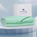 Dream Valley® Outlast® Deepsleep Cooling Comforter, King Size, NASA-Grade Space Technology Cooling Blanket for Hot Sleepers Night Sweats, Q-Max > 0.45 Aerocool™ Breathable, Mint Macaron, 106"x90"