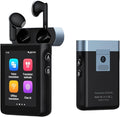 Wooask A9 Translation Earbuds Real Time Support Calls & Hotspot Sharing, AI Translator Device No APP No Phone Needed with 140+ Languages, ChatGPT/Offline/Photo Translation for Business & Travel