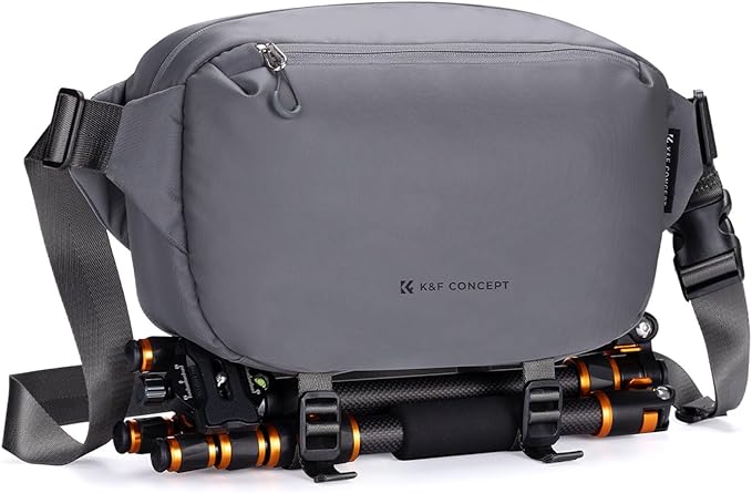 K&F Concept 2 in 1 Sling Bag Everyday Shoulder Bag & Multifunction Photography Crossbody Camera DSLR Backpack Portable Bag