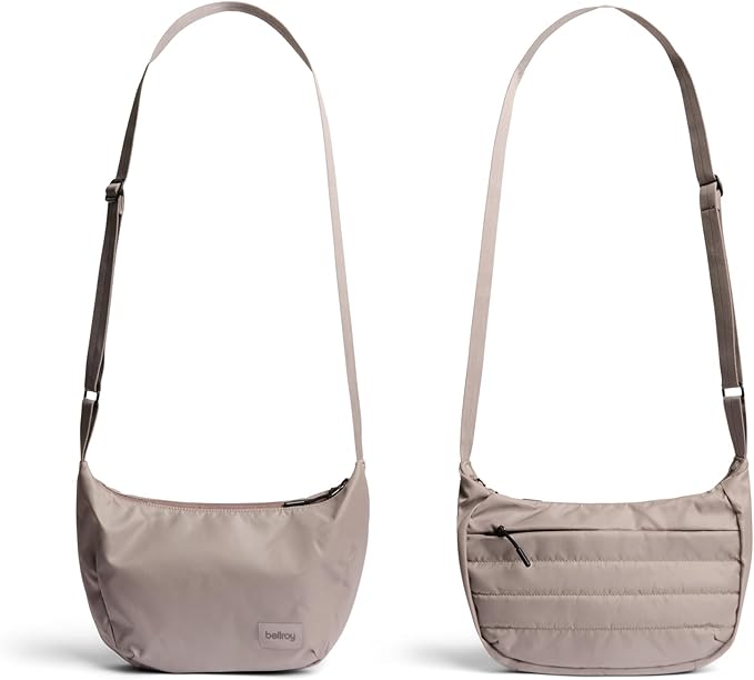 Bellroy Laneway Crescent Bag (everyday 2.5 liter mini crossbody bag with plenty of pockets and adjustable strap)' - Fawn