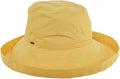 Scala Women's Cotton Hat with Inner Drawstring and Upf 50+ Rating