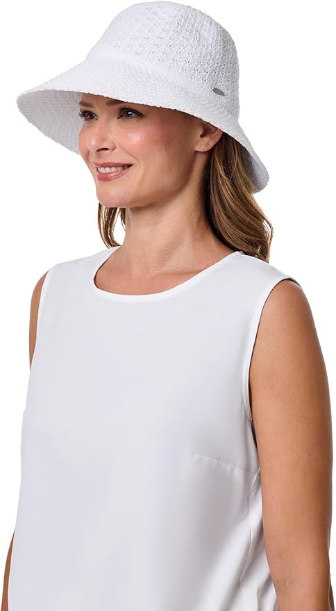 Women's Bucket Hat - UPF 50 Sun Protection - Packable & Travel Friendly - Marina