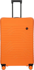 Bric's B|Y Ulisse Spinner Suitcase, Expandable Hard Shell Luggage with TSA Lock and Smooth 360° Wheels 28" – Orange