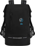 UPWELL 30L Waterproof Dry Bag Boating Backpack for Travel Hiking Camping Kayaking Hiking Swimming Floating Submersible Dry Bag Black
