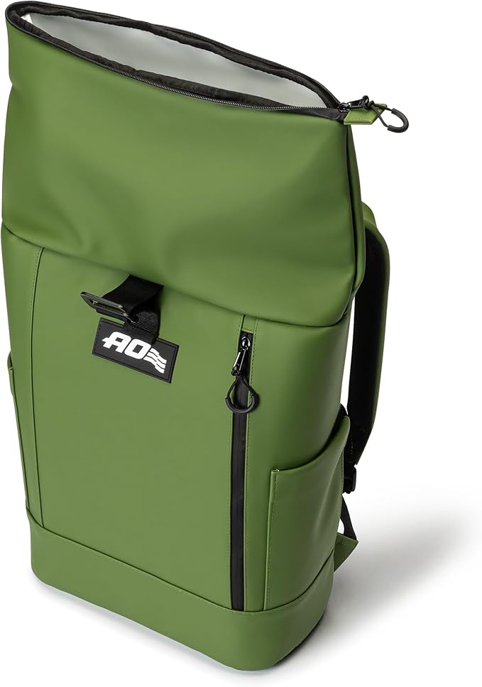 AO Coolers Nomad Backpack Cooler, Waterproof Roll-Top, Insulated