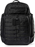 5.11 Tactical Backpack, RUSH 72 2.0 Military Survival Molle Back Pack with Laptop Compartment, Large, 55L, Style 56565ABR