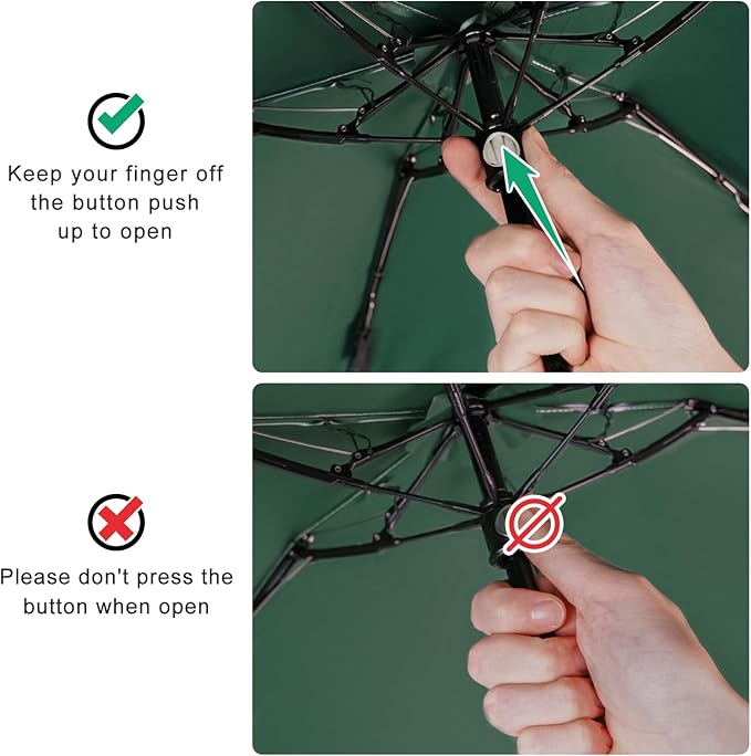 Mini Travel Umbrella - UPF 50+ Sun Protection Compact Manual Open Small Sun Umbrella