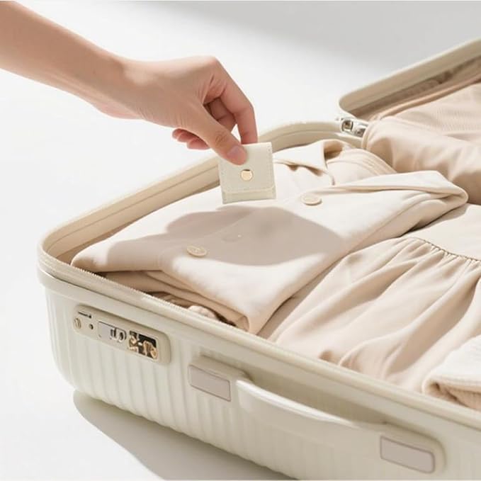 Mini Travel Jewelry Bag, 2025 New Travel Jewelry Case Organizer, Portable Foldable Compartment Auxiliary Mini Travel Jewelry Roll Bag With Buckle For Small Jewelry Earrings, Rings, Necklaces (D)
