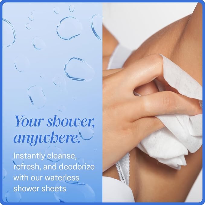 On-the-Go Body Cleansing Cloths Variety - 30 CT Large, Biodegradable Wipes for Instant Freshness - Perfect for Travel, Post-Workout, and Quick Clean-Ups